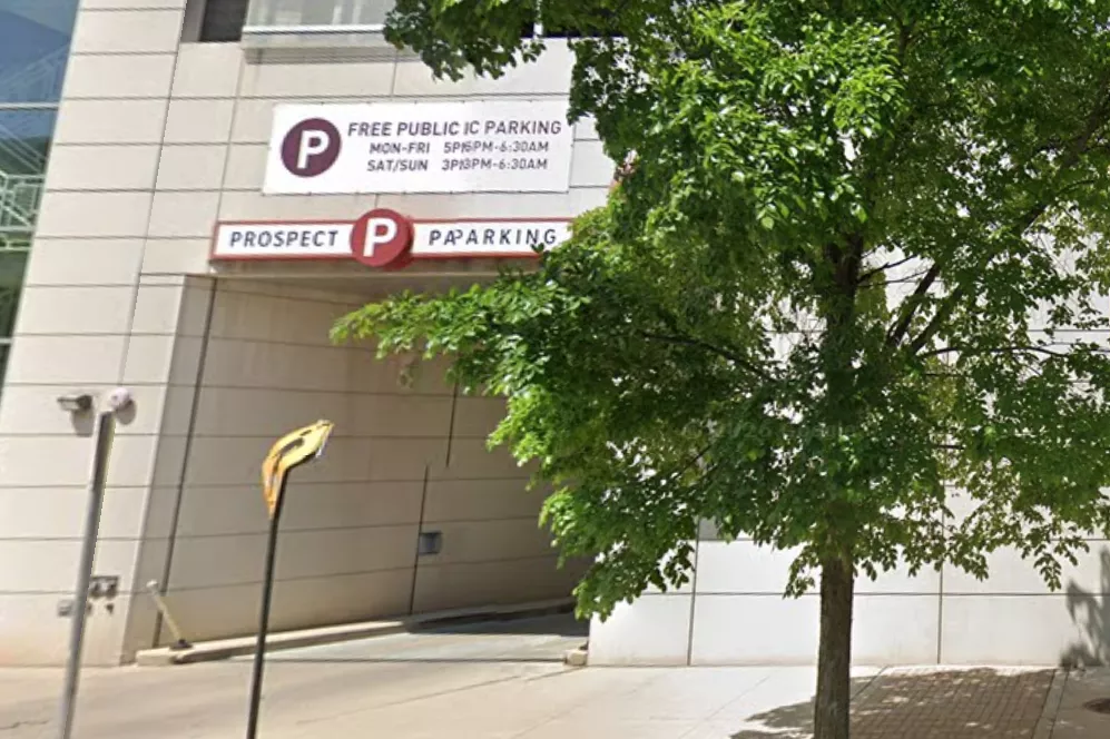Prospect Parking Spots & Whole Foods Parking Area